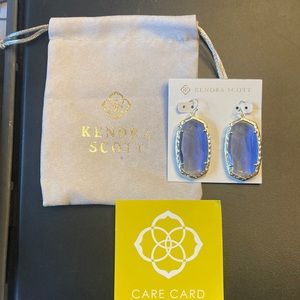 Kendra Scott Amethyst color Earrings